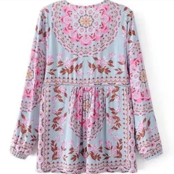 SOLD Mandala Blouse Pandora - Picture 6 of 6